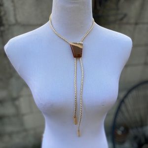 Polished Stone Bolo Tie